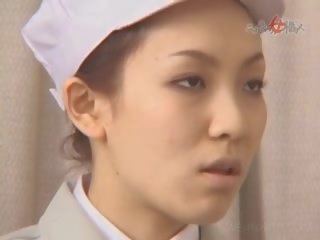 Bewitching Japanese Nurses Giving BJs To Horny Patients
