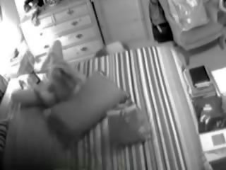 Partner ibu menangkap melancap pada tersembunyi perisik kamera video