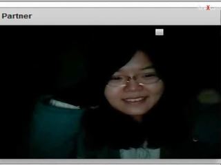 Chinese babe smashing Webcam show