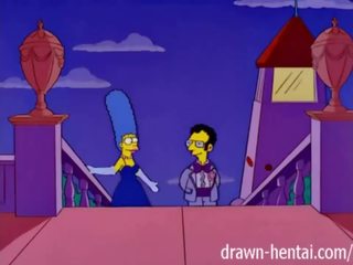 Simpsons adulto vídeo - marge e artie afterparty