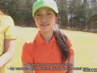 Cute Golf sweetheart Nana Kunimi begin A Mistake And Now She